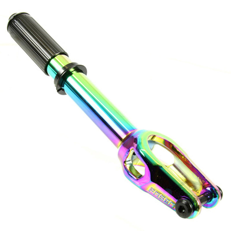 Fasen Scooters Bullet IHC Stunt Scooter Fork, Neochrome Scooter Forks Fasen 