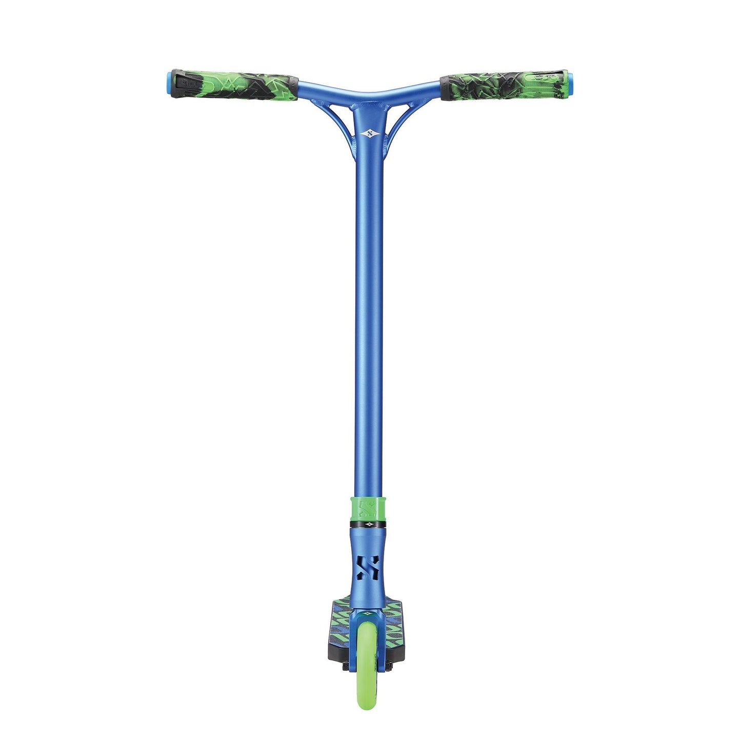 Sacrifice Scooters Flyte 100 V2 Complete Stunt Scooter, Blue/Green Complete Scooters Sacrifice 