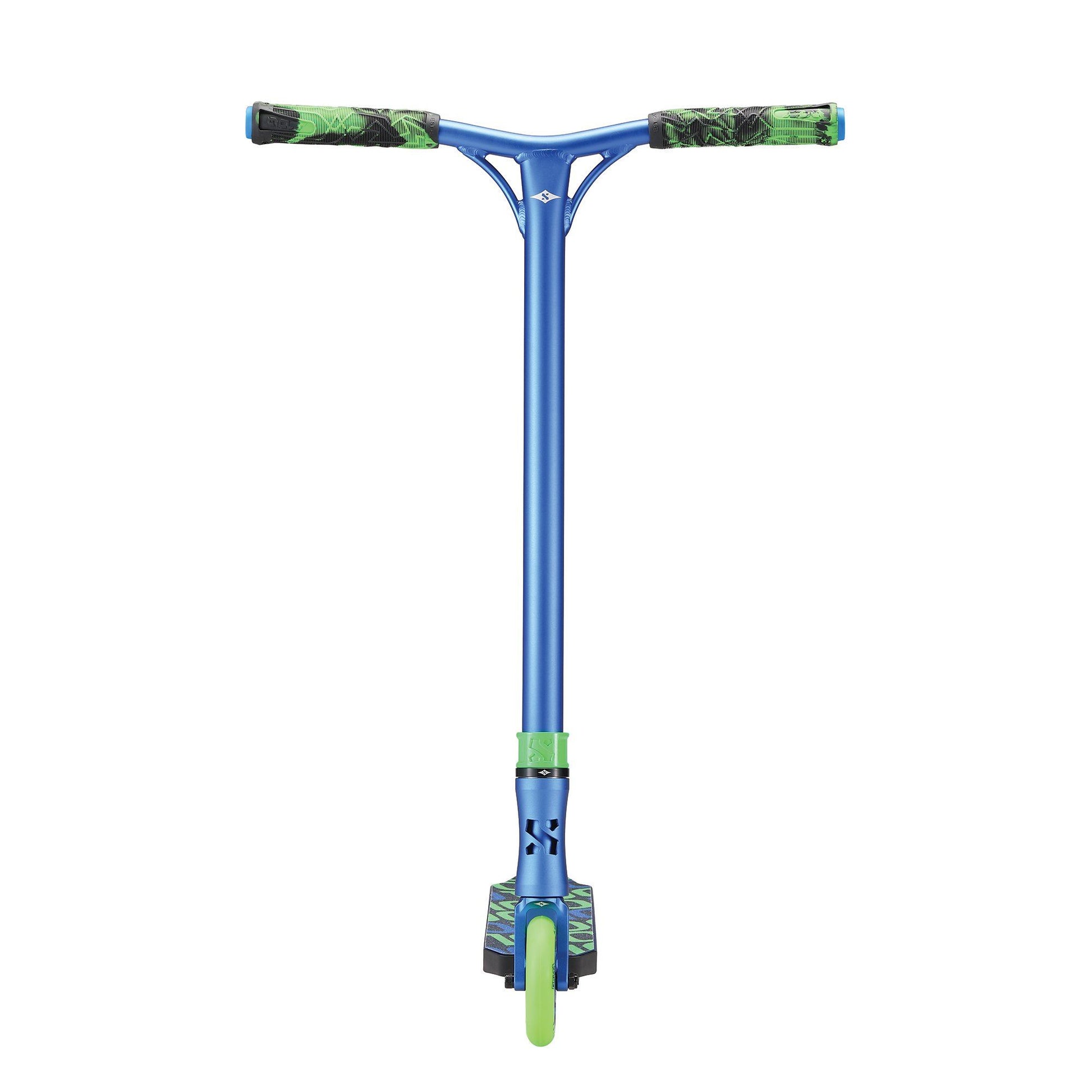 Sacrifice Scooters Flyte 100 V2 Complete Stunt Scooter, Blue/Green Complete Scooters Sacrifice 