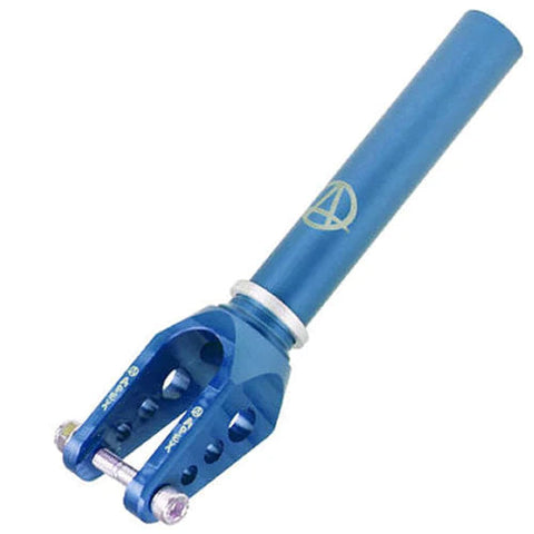 Apex Infinity Scooter Forks, Blue
