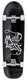 Mindless Gothic 9.25" Complete Cruiser Skateboard, Black Complete Skateboards Mindless 