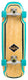 Mindless Surf Skate Cruiser longboard Mindless Green 9.5" x 30" 