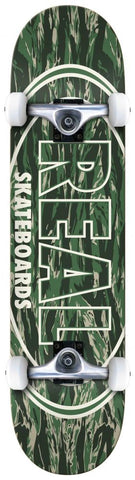 Real Stealth Oval Complete Skateboard 7.5", Green