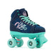 Rio Roller Lumina Quad Skates Quad Roller Skates Rio Roller Navy/Green UK 13J 