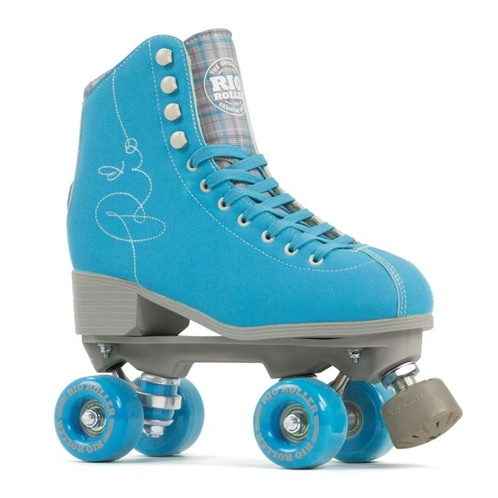 Rio Roller Signature Quad Skates Quad Roller Skates Rio Roller Blue 3J 