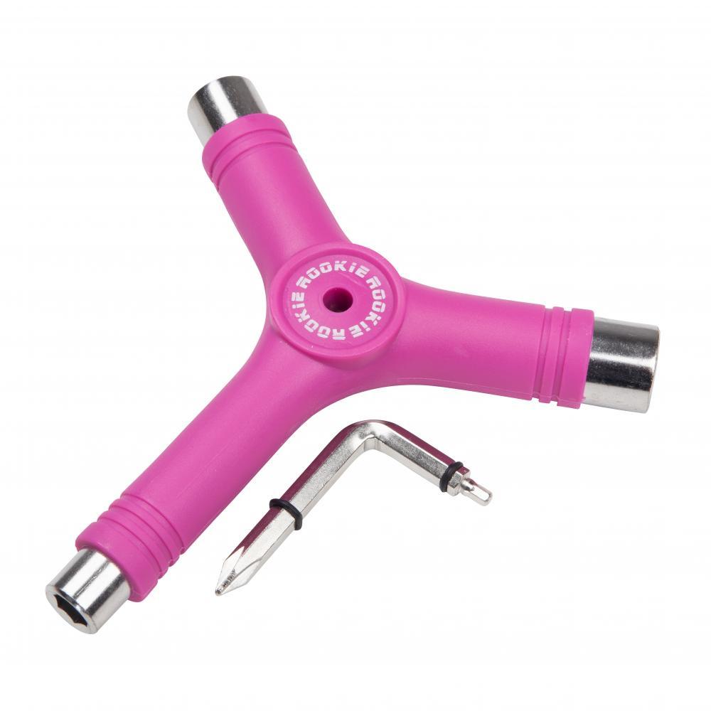 Rookie Rollerskate/Quadskate Multi Tool, Pink Tools Rookie 