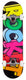 Rocket Blocks Mini Complete Skateboard, 7.5" Complete Skateboards Rocket 