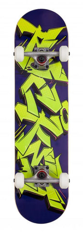 Rocket Drips Graffiti Complete Skateboard, 8"