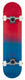 Rocket Complete Skateboard Double Dipped 7.5", Red/Blue Complete Skateboards Rocket 
