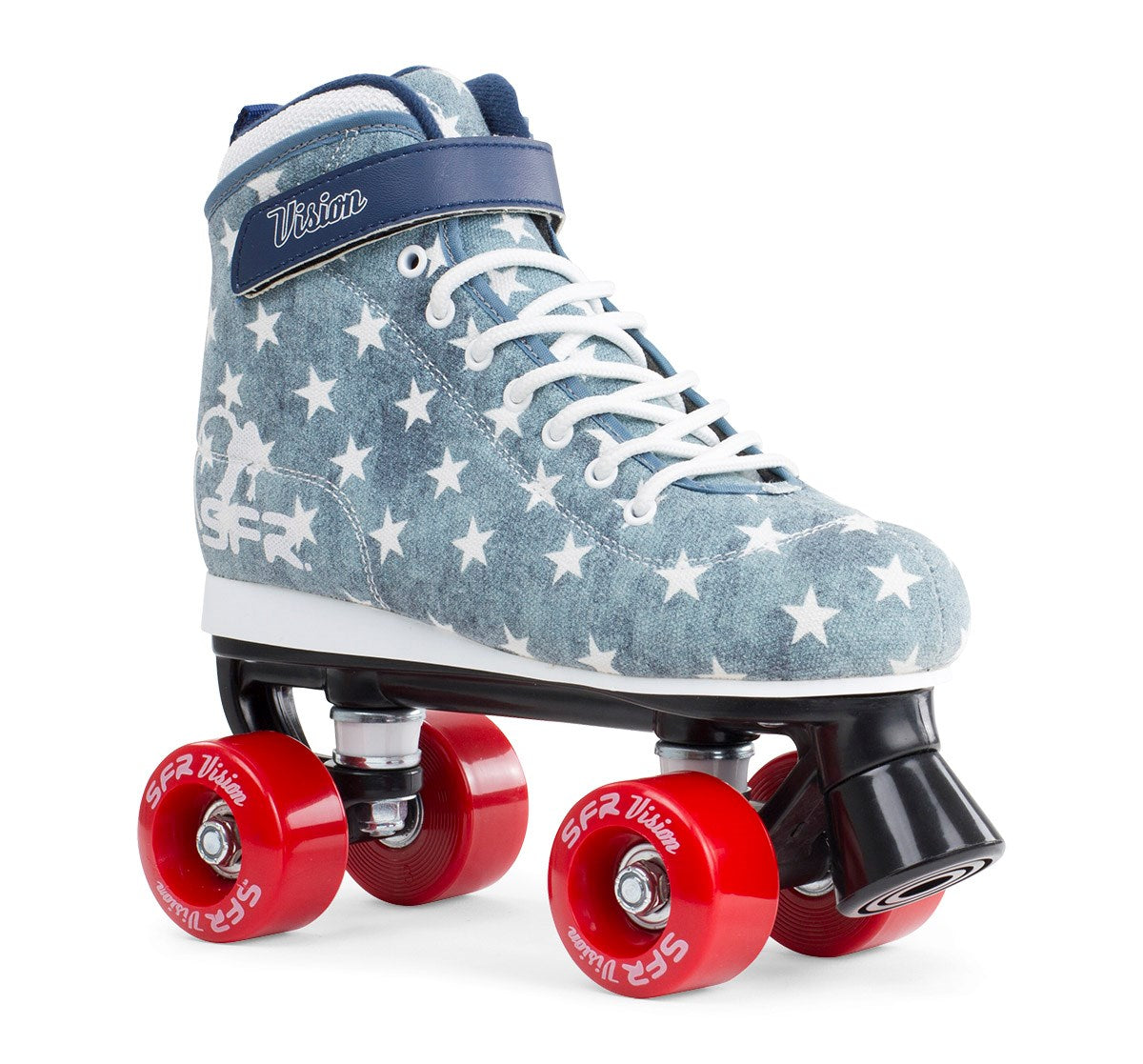 SFR Vision Canvas Quad Skates Quad Roller Skates SFR Jeans 13J 