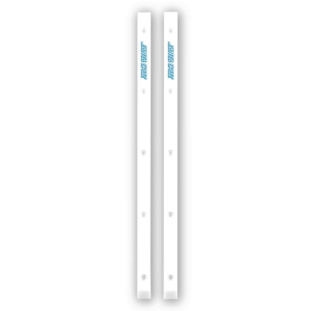 Santa Cruz Skateboard Grind Rails Cell Block Slimline - White Skateboard Santa Cruz