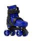 SFR Nebula Adjustable Quad Skates, 4 Colours Kids Skates SFR Black/Blue UK 11J - 1J 