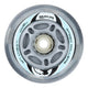SFR Light Up Inline Skate Wheels Skate Wheels SFR Silver 64mm 