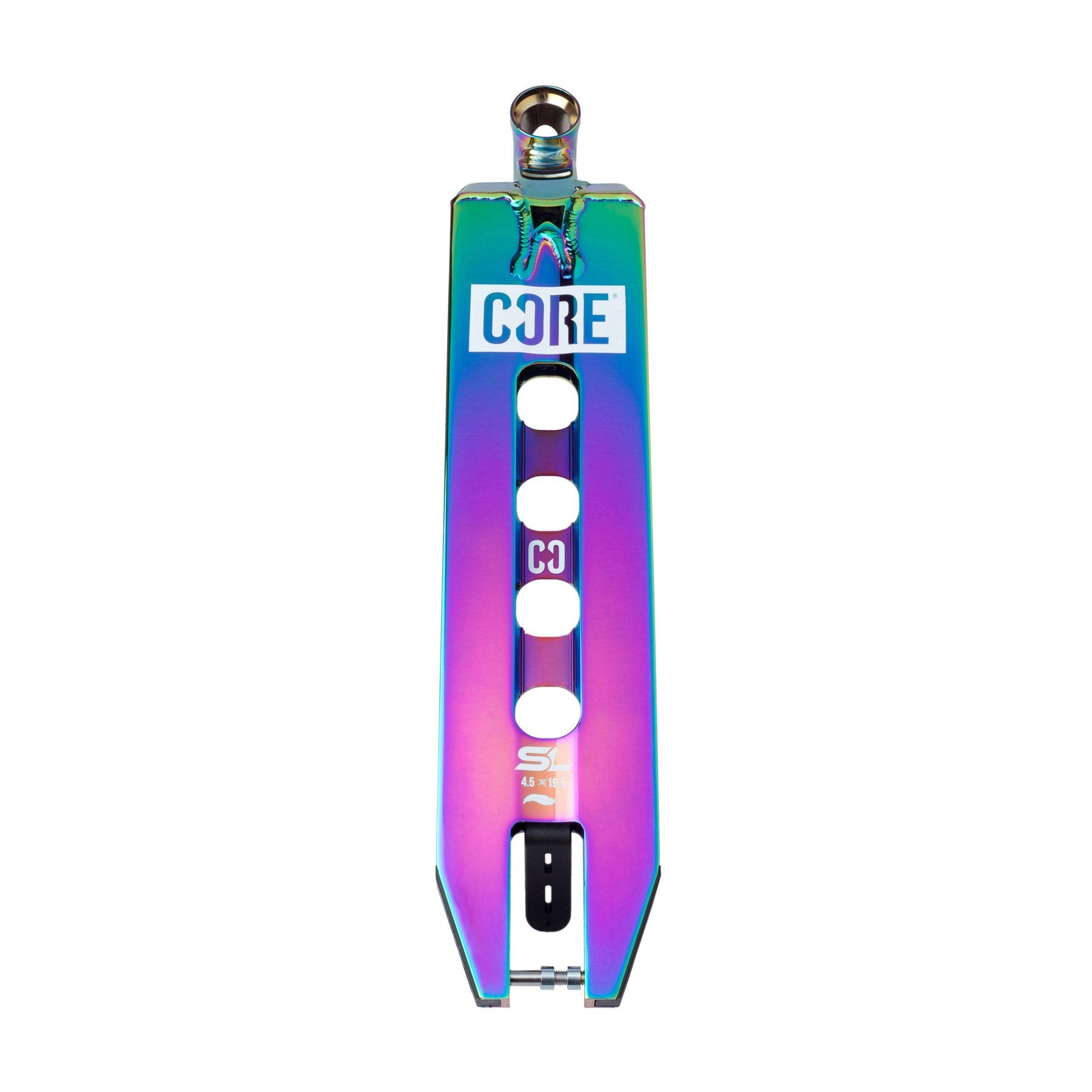 *NEW* CORE SL1 Scooter Deck 19.5 x 4.5 – NeoChrome *PRE ORDER* Scooter Decks CORE 