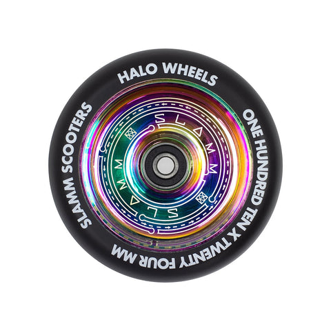 Slamm Neochrome 110mm Halo Deep Dish Stunt Scooter Wheel