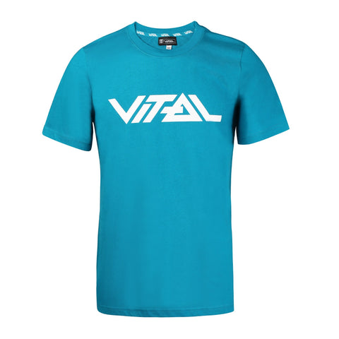 Vital Scooters  Logo T-shirt, Teal