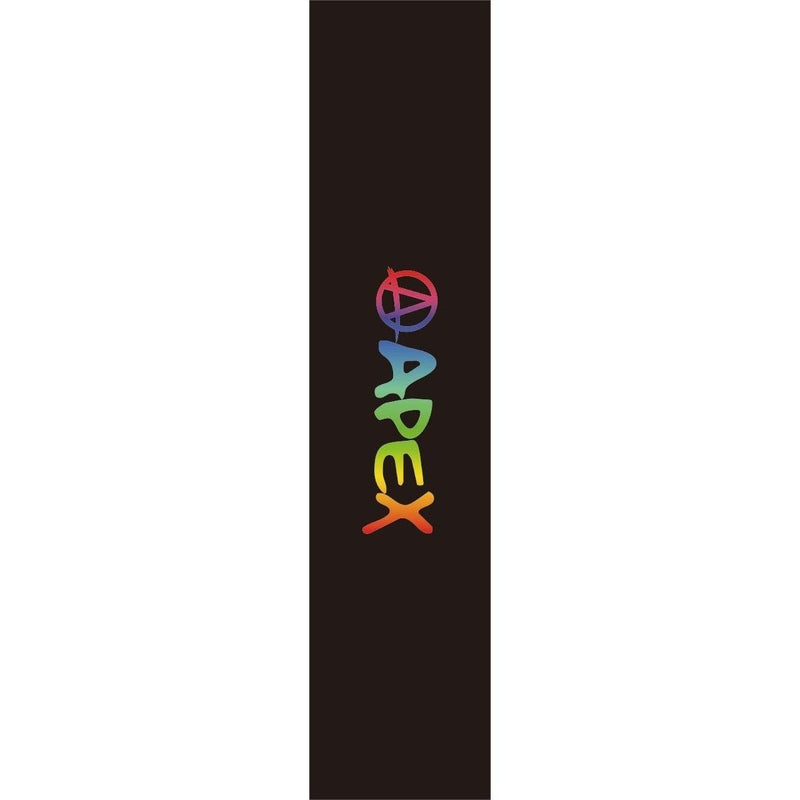 Apex Rainbow Logo Printed Grip Tape Scooter Grip Tape Apex 