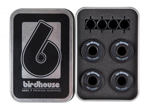 Birdhouse Skateboards, ABEC 7 Bearings - Black