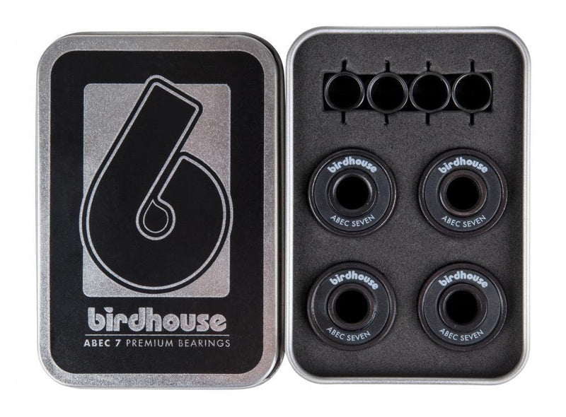 Birdhouse Skateboards, ABEC 7 Bearings - Black Bearings Birdhouse 