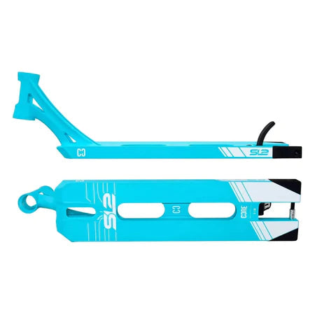 CORE SL2 Forged Stunt Scooter Deck 5 x 20 - Sky Blue Scooter Decks CORE 