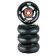 CORE Aero Inline Skate Wheels 60mm - Neochrome (4 pack + Bearings) Aggressive Skates CORE 