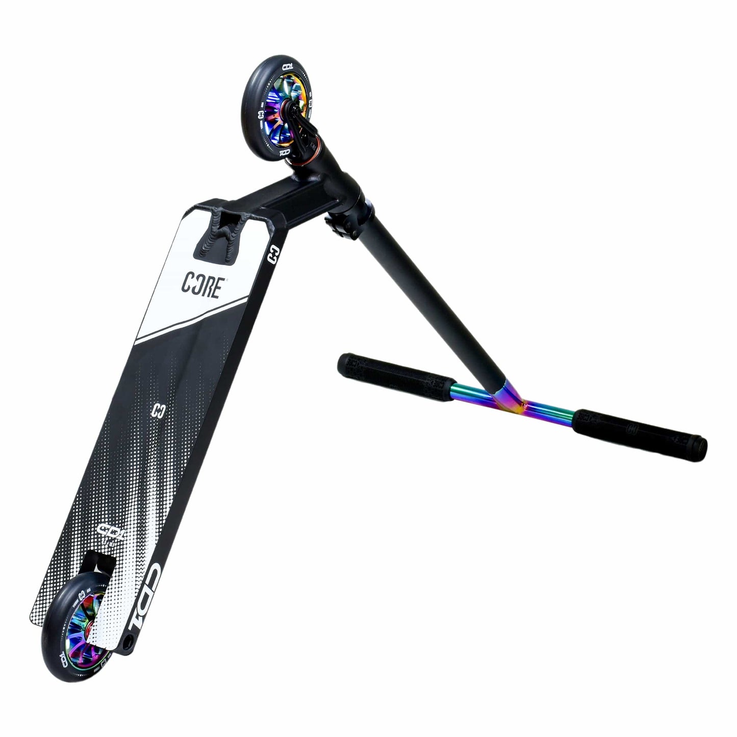 CORE CD1 Complete Stunt Scooter – NeoChrome/Black Complete Scooters CORE 