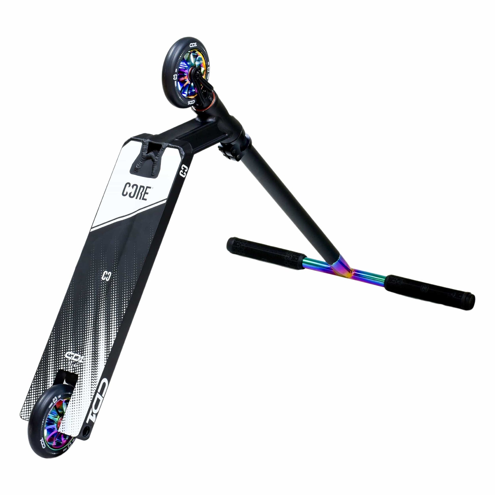 CORE CD1 Complete Stunt Scooter – NeoChrome/Black Complete Scooters CORE 