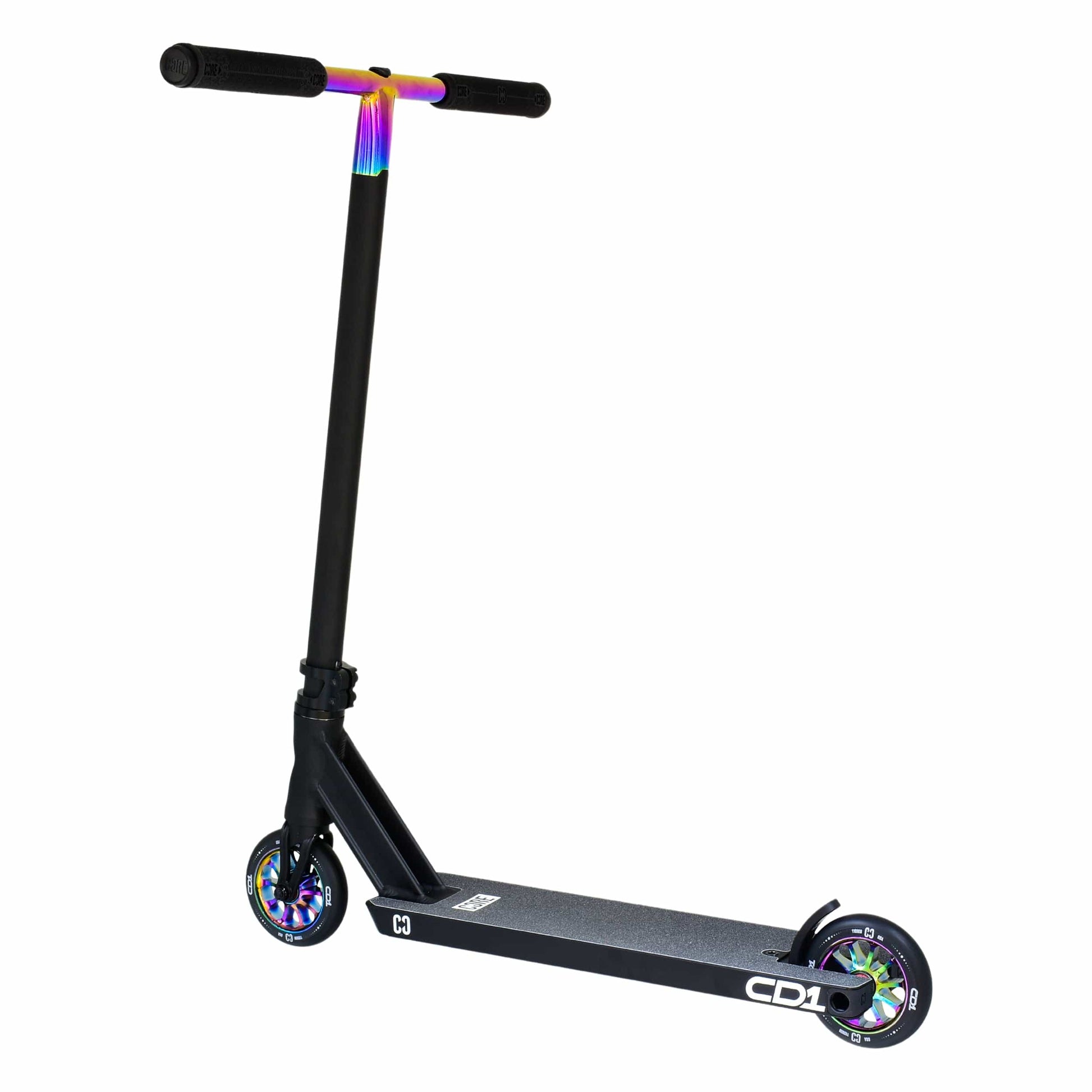 CORE CD1 Complete Stunt Scooter – NeoChrome/Black Complete Scooters CORE 