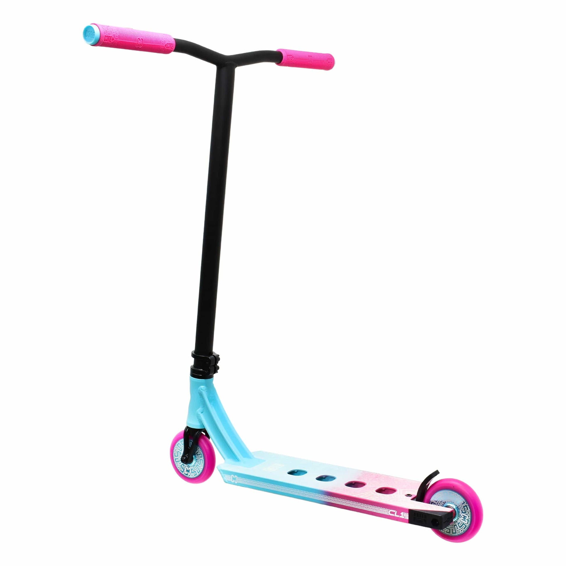 CORE CL1 Complete Stunt Scooter – Pink/Teal Complete Scooters CORE 