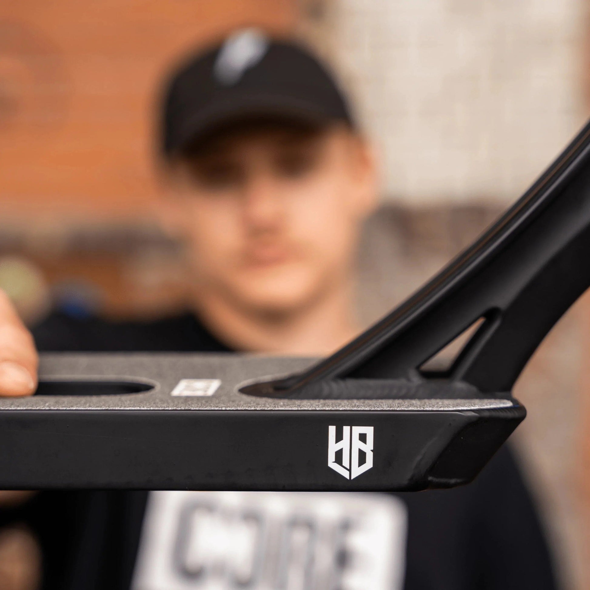 CORE HalfBarz Signature Stunt Scooter Deck 5 x 20.5 – Black/Silver Scooter Decks CORE 