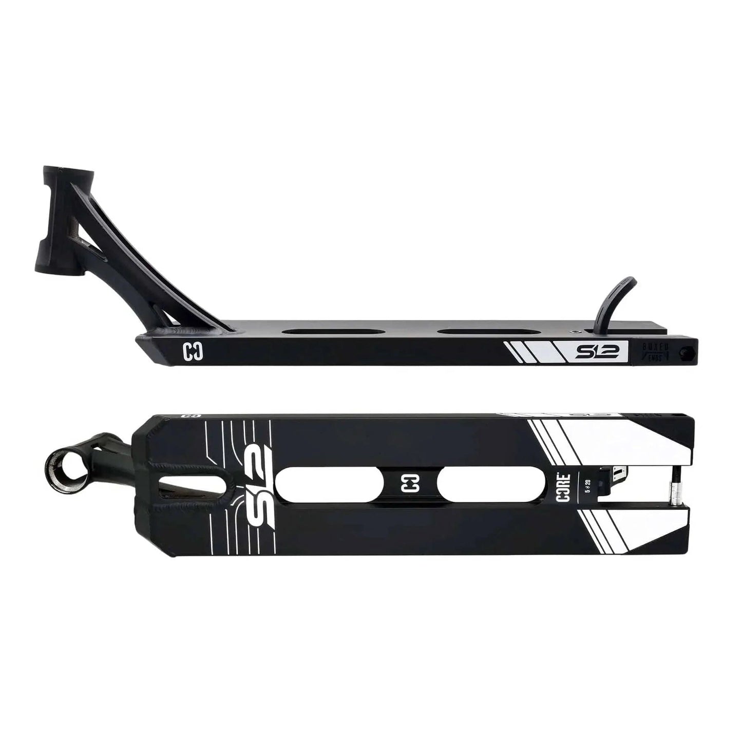 CORE SL2 Forged Stunt Scooter Deck 5 x 20 - Black Scooter Decks CORE 
