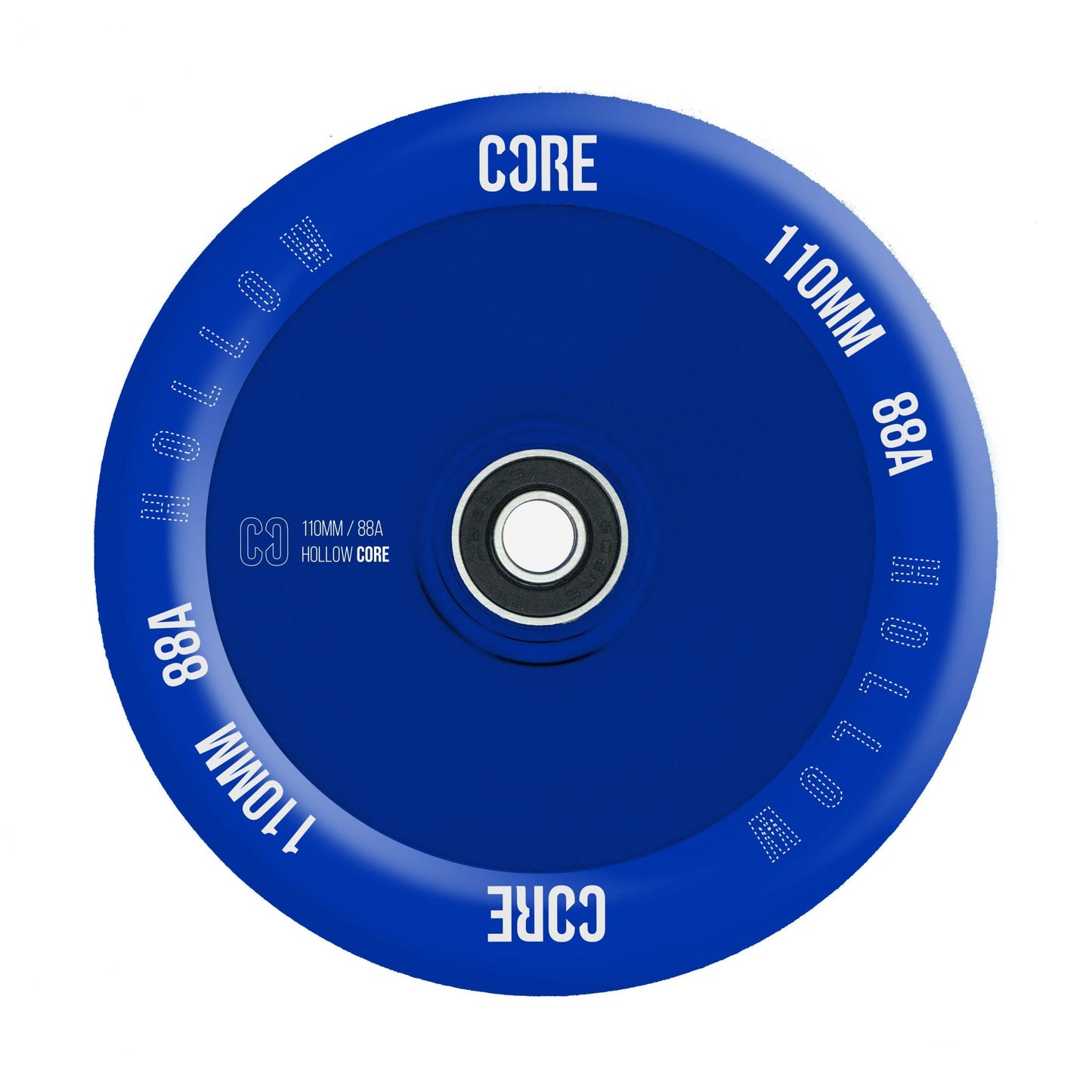 CORE Hollow Stunt Scooter Wheel V2 110mm - Blue Scooter Wheels CORE 