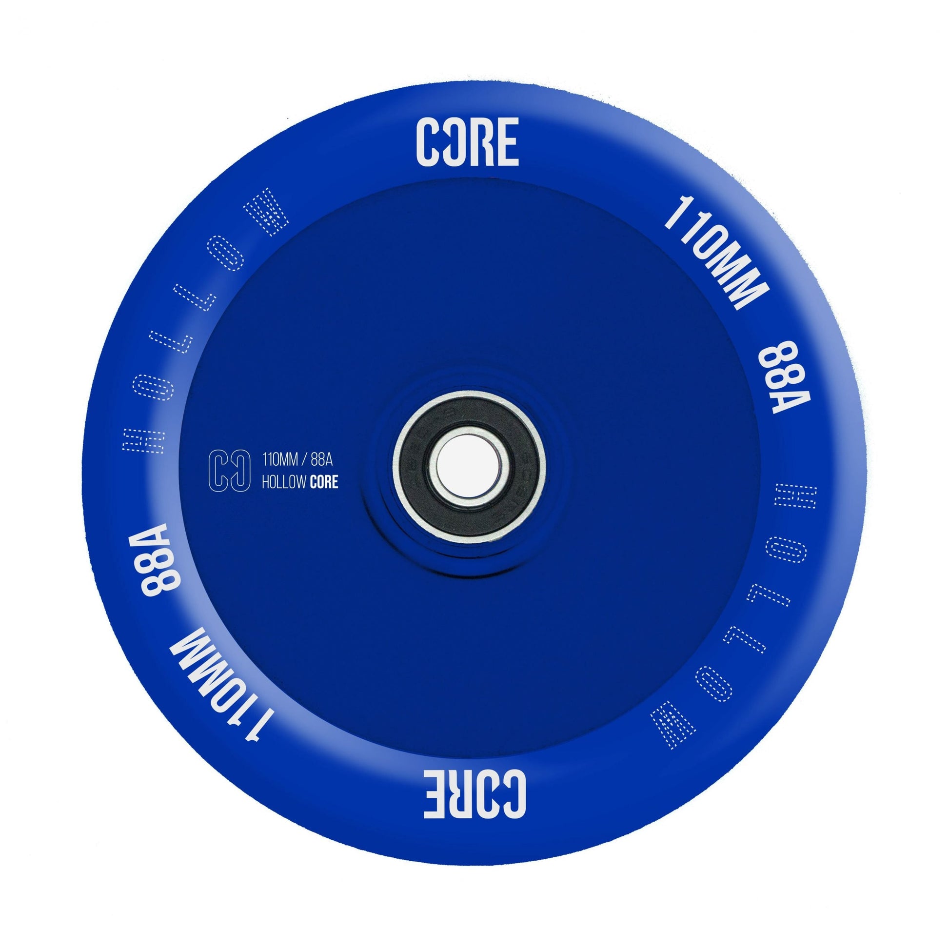 CORE Hollow Stunt Scooter Wheel V2 110mm - Blue Scooter Wheels CORE 