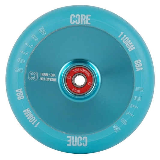 CORE Hollow Stunt Scooter Wheel V2 110mm - Mint Blue Scooter Wheels CORE 
