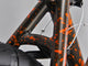 Mafia Bike Complete BMX Bike Kush 2+ Orange Splatter BMX Mafia Bikes 
