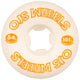 OJ Wheels From Concentrate Hardline 101a Skateboard Wheels 54mm White Skateboard Wheels OJ Wheels