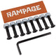 Rampage 1" Truck Bolts - 3 Colours Skatebaord Parts Rampage 