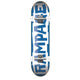 Rampage Block Logo Complete Skateboard 8", Blue/White Complete Skateboards Rampage 