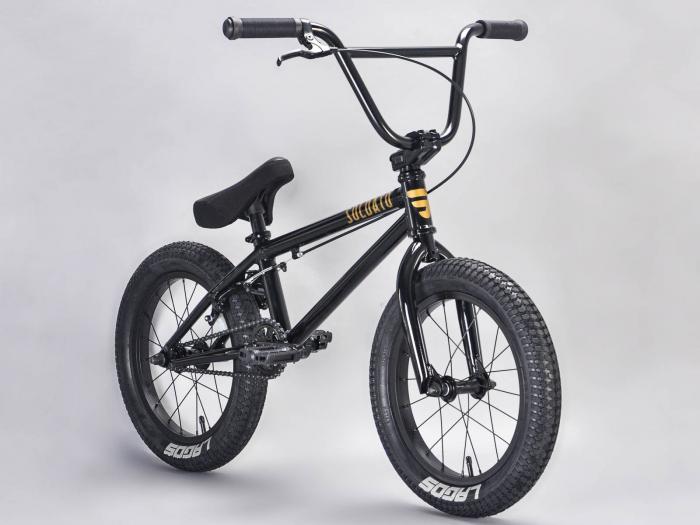 Mafia Bikes Soldato 16” BMX Bike Black Complete BMX Mafia Bikes 