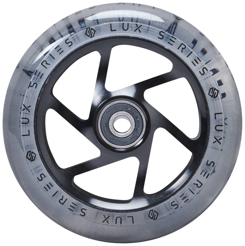 Striker Lux Clear Pro Scooter Wheel (110mm), Black Scooter Wheels Striker 