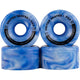 United Skates VX4 65mm x 36mm 78A Quad Roller Skate Wheels - 11 COLOURS Quad Roller Skates United Skates Marble Blue/White 